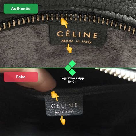 fake celine bag vs real|celine bag authenticity check.